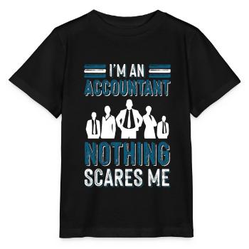 accountant accountant - Stanley/Stella MINI CREATOR Kids’ T-Shirt - black - Front - Mikhail (115cm)