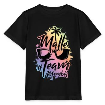 Malle Team - T-shirt bio MINI CREATOR Stanley/Stella Enfant - noir - Devant - Mikhail (115cm)