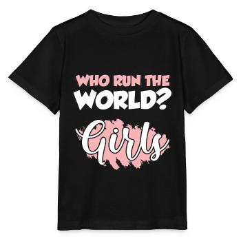 mädchenpower frauen - Stanley/Stella Kinder T-Shirt MINI CREATOR  - Schwarz - Vorne - Mikhail (115cm)