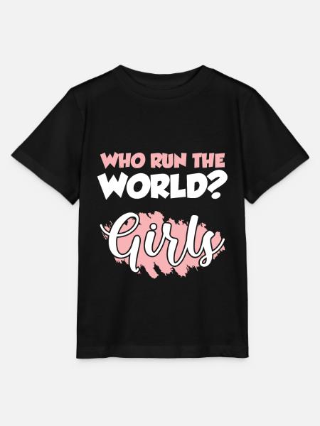 mädchenpower frauen - Stanley/Stella Kinder T-Shirt MINI CREATOR - Schwarz