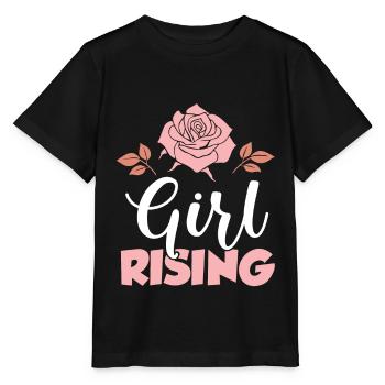 mädchenpower frauen girls - Stanley/Stella Kinder T-Shirt MINI CREATOR  - Schwarz - Vorne - Mikhail (115cm)