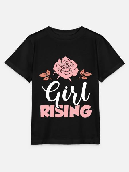mädchenpower frauen girls - Stanley/Stella Kinder T-Shirt MINI CREATOR  - Schwarz