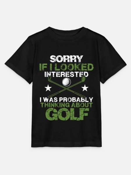 golf golfer - Stanley/Stella Kinder T-Shirt MINI CREATOR  - Schwarz