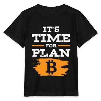 bitcoin plan - T-shirt bio MINI CREATOR Stanley/Stella Enfant - noir - Devant - Mikhail (115cm)