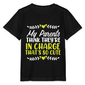 parents bébé - T-shirt bio MINI CREATOR Stanley/Stella Enfant - noir - Devant - Mikhail (115cm)