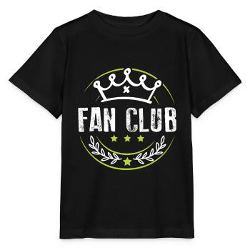 Fan Club - Stanley/Stella Kinder T-Shirt MINI CREATOR  - Schwarz - Vorne - Mikhail (115cm)