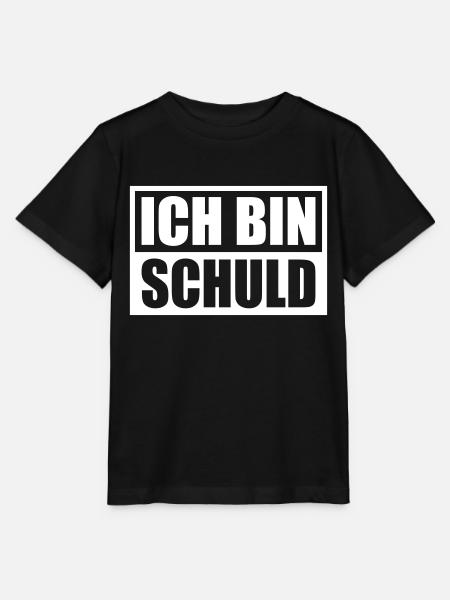 Ich bin Schuld | Farbe änderbar - Stanley/Stella Kinder T-Shirt MINI CREATOR - Schwarz