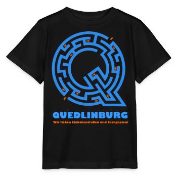 Quedlinburg (Street Edition) - Stanley/Stella MINI CREATOR Kids’ T-Shirt - black - Front - Mikhail (115cm)
