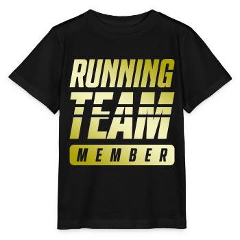 Équipe de course à pied - T-shirt bio MINI CREATOR Stanley/Stella Enfant - noir - Devant - Mikhail (115cm)