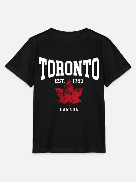 Toronto - Stanley/Stella MINI CREATOR Kids’ T-Shirt - black