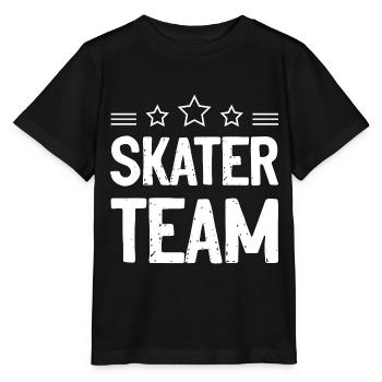 Patinage de l’équipe de patinage - T-shirt bio MINI CREATOR Stanley/Stella Enfant - noir - Devant - Mikhail (115cm)