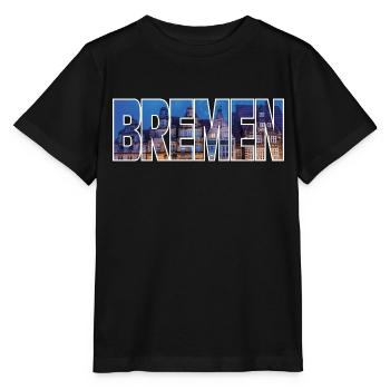 Brême - T-shirt bio MINI CREATOR Stanley/Stella Enfant - noir - Devant - Mikhail (115cm)