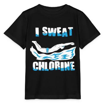 Swimmers Swimming 50 meters track Breaststroke - Stanley/Stella MINI CREATOR Kids’ T-Shirt - black - Front - Mikhail (115cm)