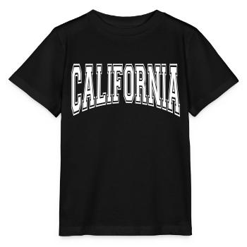 Kalifornien - Stanley/Stella Kinder T-Shirt MINI CREATOR  - Schwarz - Vorne - Mikhail (115cm)