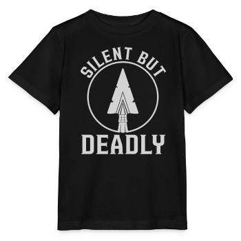 Calme, mais mortel pour les amoureux de la - T-shirt bio MINI CREATOR Stanley/Stella Enfant - noir - Devant - Mikhail (115cm)