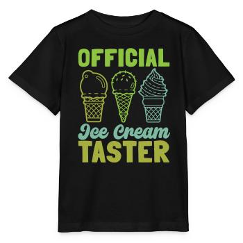 Fonctionnaire - T-shirt bio MINI CREATOR Stanley/Stella Enfant - noir - Devant - Mikhail (115cm)