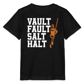 Faille de saut Salt Halt Saut à la perche Saut à la perche - T-shirt bio MINI CREATOR Stanley/Stella Enfant - noir - Devant - Mikhail (115cm)