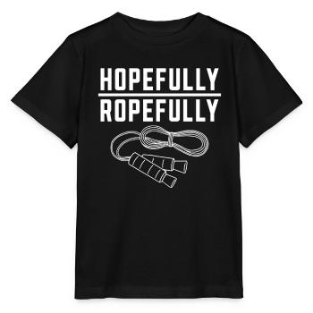 Hoffentlich Ropefully Springseil Springseil - Stanley/Stella Kinder T-Shirt MINI CREATOR  - Schwarz - Vorne - Mikhail (115cm)