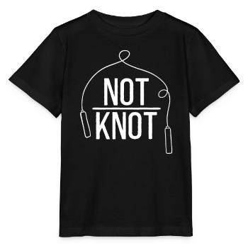 Kein Knoten-springseil-springseil-training - Stanley/Stella Kinder T-Shirt MINI CREATOR  - Schwarz - Vorne - Mikhail (115cm)