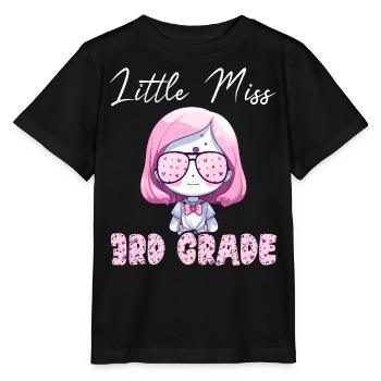 Premier Jour École Classe CE2 Rentrée Fille - T-shirt bio MINI CREATOR Stanley/Stella Enfant - noir - Devant - Mikhail (115cm)