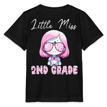 Premier Jour École Classe CE1 Rentrée Fille - T-shirt bio MINI CREATOR Stanley/Stella Enfant - noir - Devant - Mikhail (115cm)