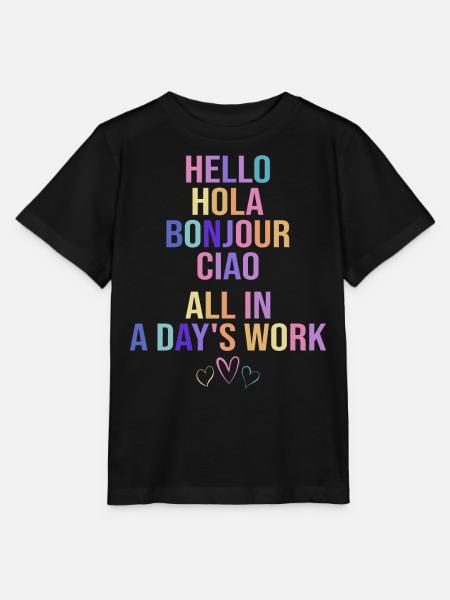 Ausbildung Bilingualer Humorlehrer - Stanley/Stella Kinder T-Shirt MINI CREATOR - Schwarz