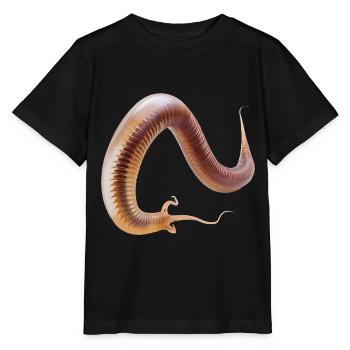 Wurm - Stanley/Stella Kinder T-Shirt MINI CREATOR  - Schwarz - Vorne - Mikhail (115cm)
