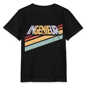 Ingenieur Genie Maschinenbau Student Studenten - Stanley/Stella Kinder T-Shirt MINI CREATOR  - Schwarz - Vorne - Mikhail (115cm)