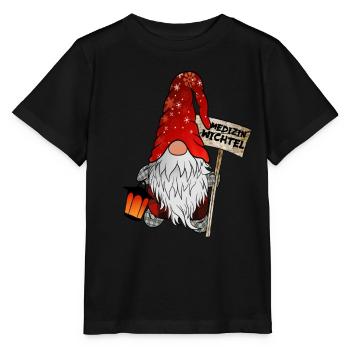 Medicine Gnome - Stanley/Stella MINI CREATOR Kids’ T-Shirt - black - Front - Mikhail (115cm)
