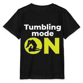 Gymnastik Turnen Barren Trampolin Ringe Turner - Stanley/Stella Kinder T-Shirt MINI CREATOR  - Schwarz - Vorne - Mikhail (115cm)