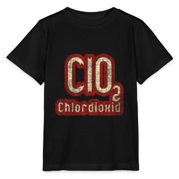 Chlorine dioxide CDL CDS - Stanley/Stella MINI CREATOR Kids’ T-Shirt - black - Front - Mikhail (115cm)