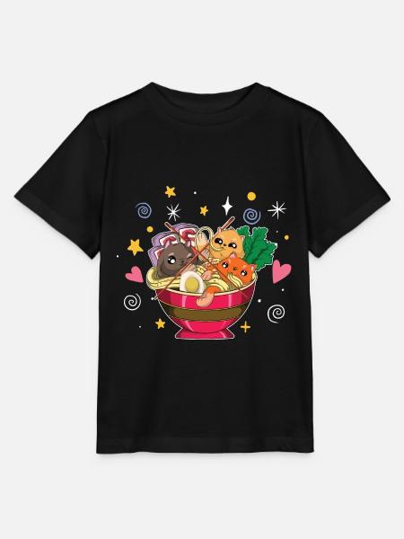 Ramen - Stanley/Stella Kinder T-Shirt MINI CREATOR - Schwarz