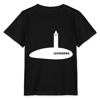 Leonberg - Stanley/Stella Kinder T-Shirt MINI CREATOR  - Schwarz - Vorne - Mikhail (115cm)