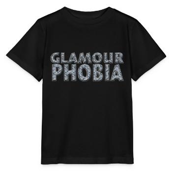 Glamourphobie Glamour Phobie Noble paillettes - T-shirt bio MINI CREATOR Stanley/Stella Enfant - noir - Devant - Mikhail (115cm)