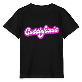 Cuddlefornia cuddlefornia cuddle - Stanley/Stella MINI CREATOR Kids’ T-Shirt - black - Front - Mikhail (115cm)