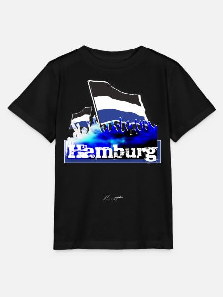 hamburg all4one - Stanley/Stella Kinder T-Shirt MINI CREATOR - Schwarz