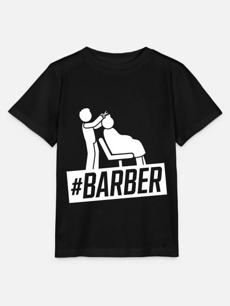 Barber Friseur - Stanley/Stella Kinder T-Shirt MINI CREATOR - Schwarz