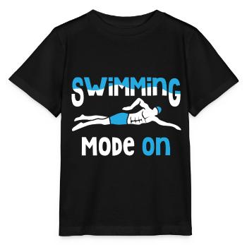 Swimmers Swimming 50 meters lane - Stanley/Stella MINI CREATOR Kids’ T-Shirt - black - Front - Mikhail (115cm)