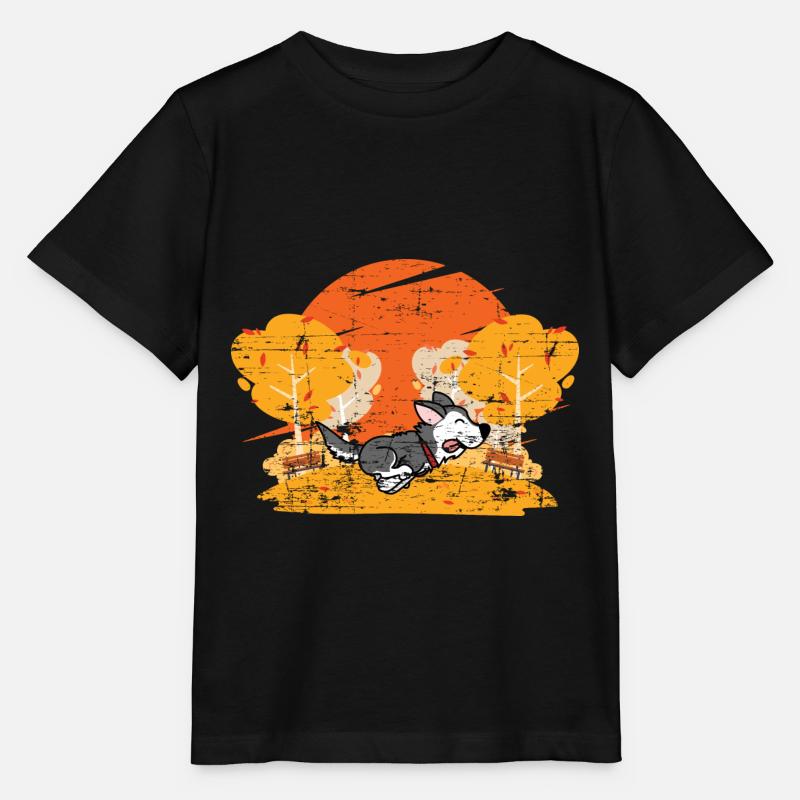 Husky - T-shirt bio MINI CREATOR Stanley/Stella Enfant - noir