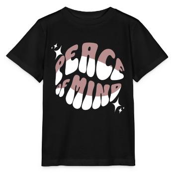 Peace of Mind – Relaxation, Mindfulness & Inner - Stanley/Stella MINI CREATOR Kids’ T-Shirt - black - Front - Mikhail (115cm)