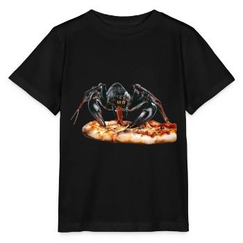 Skorpion - Stanley/Stella Kinder T-Shirt MINI CREATOR  - Schwarz - Vorne - Mikhail (115cm)