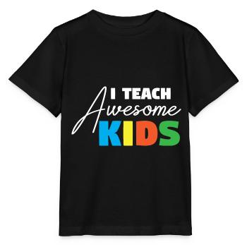Lehrer Lehrerin Grundschullehrer Schule Lehramt - Stanley/Stella Kinder T-Shirt MINI CREATOR  - Schwarz - Vorne - Mikhail (115cm)