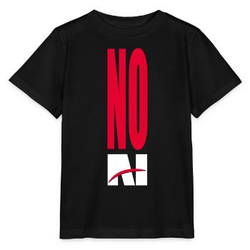 PAS d’IA - pas d’intelligence artificielle - T-shirt bio MINI CREATOR Stanley/Stella Enfant - noir - Devant - Mikhail (115cm)