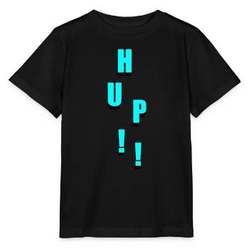 HUP!! - Stanley/Stella Kinder T-Shirt MINI CREATOR  - Schwarz - Vorne - Mikhail (115cm)