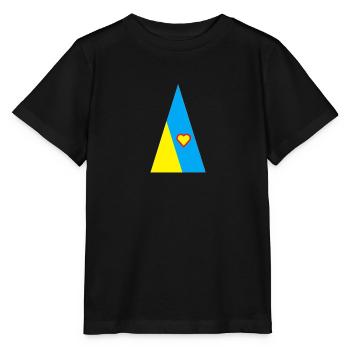 LoveUkraine - Stanley/Stella Kinder T-Shirt MINI CREATOR  - Schwarz - Vorne - Mikhail (115cm)