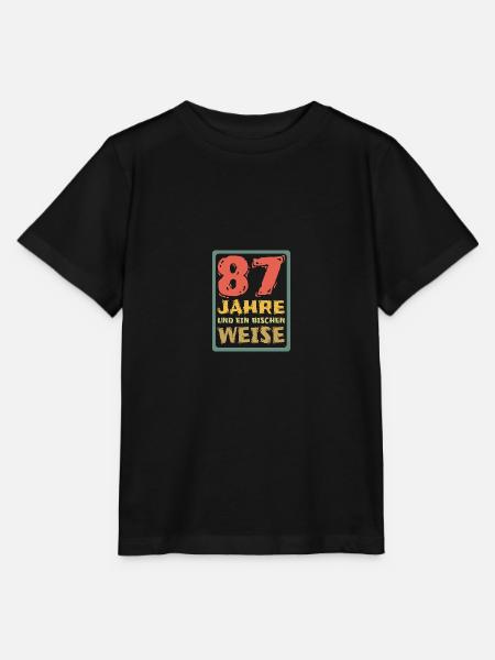87 - Stanley/Stella Kinder T-Shirt MINI CREATOR  - Schwarz