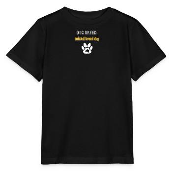 mischlinghalter, MixedBreed dog, coole hundesprüch - Stanley/Stella Kinder T-Shirt MINI CREATOR  - Schwarz - Vorne - Mikhail (115cm)
