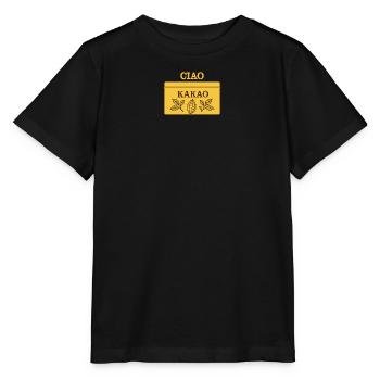 CIAO KAKAO - Stanley/Stella Kinder T-Shirt MINI CREATOR  - Schwarz - Vorne - Mikhail (115cm)