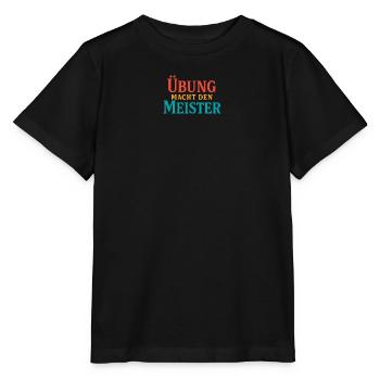 Practice forging the Master - Stanley/Stella MINI CREATOR Kids’ T-Shirt - black - Front - Mikhail (115cm)