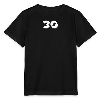 Jährige, gratulieren, 30 schattiert - Stanley/Stella Kinder T-Shirt MINI CREATOR  - Schwarz - Vorne - Mikhail (115cm)